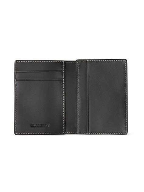 burberry flint vertical bifold wallet|Men's Burberry Designer Wallets & Card Cases .